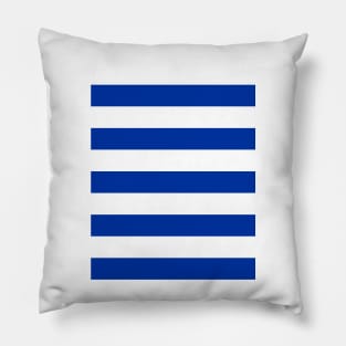 Rangers Retro 1907 Blue White Hooped Away Pillow