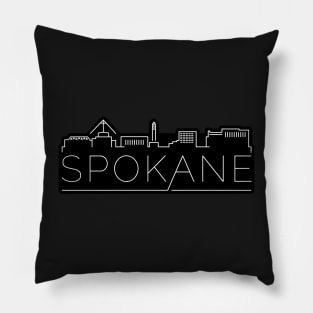 City of Spokane Line Art Alternate Pillow