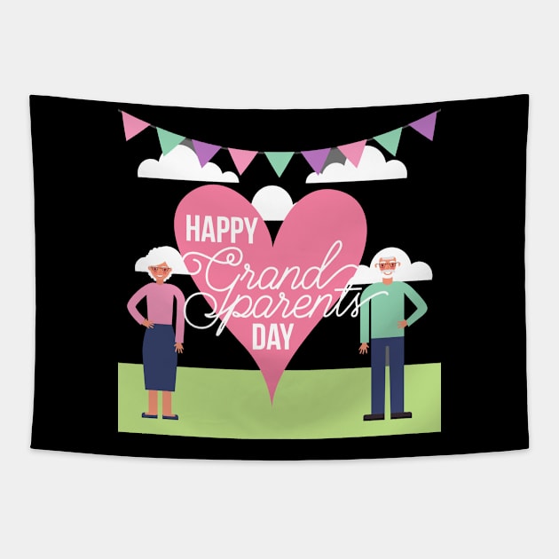 grandparents day Tapestry by Mdath