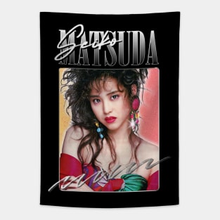 Seiko Matsuda - - Retro 80s Fan Design Tapestry