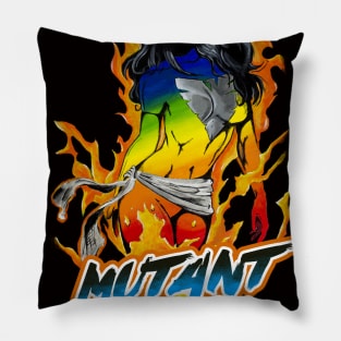 Phoenix - Mutant & Proud Pillow