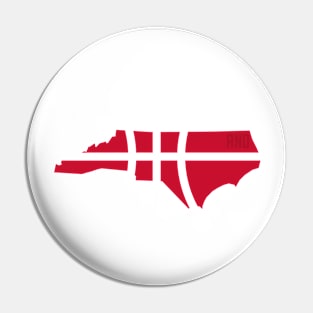 Wolfpack Basketball Pin