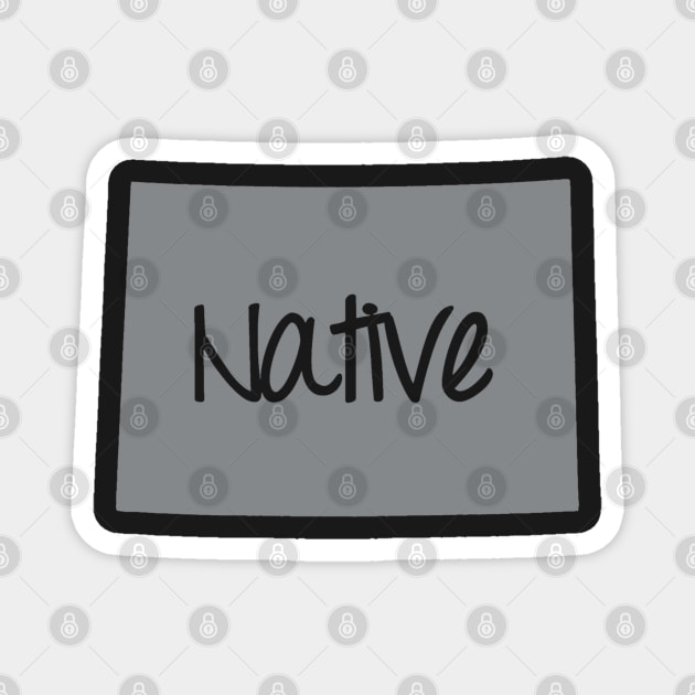 Colorado Native Decal Pride CO Magnet by mindofstate