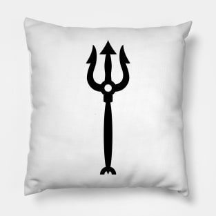 Neptune trident (request other colours) Pillow