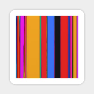 Bright stripes Magnet