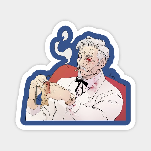 KFC Magnet by SILLVI