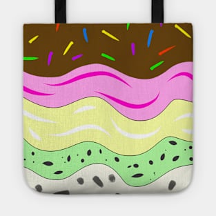 Ice cream sundae Tote