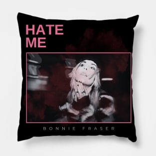 hate me - vintage minimalism Pillow