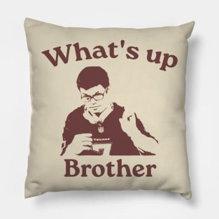 What's up brother sketch meme, Funny Meme, Sketch streamer Pillow