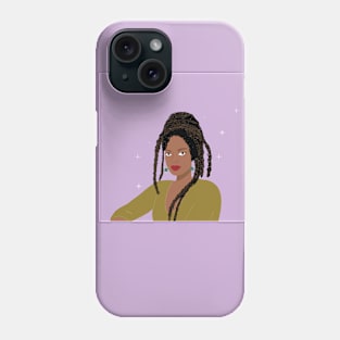 Portrait of young woman Phone Case