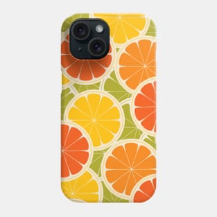 Orange, lemon and grapefruit Phone Case