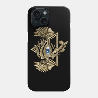 Egyptian Eye of Horus - Wadjet Ornament Phone Case