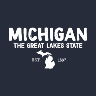 Michigan, The Great Lakes State T-Shirt