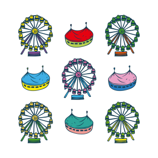 Ferris Wheels and Circus T-Shirt