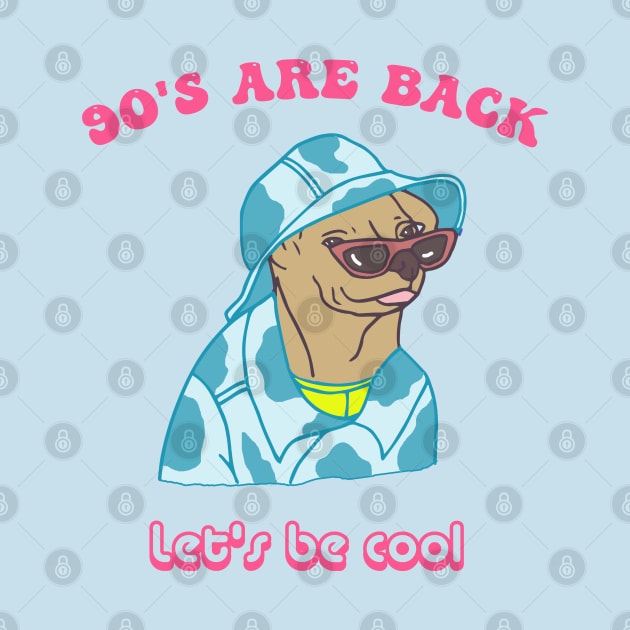 cool dog 90s back by YaiVargas