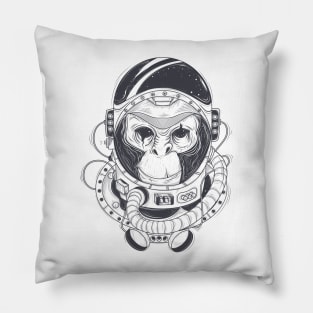 Astronaut Monkey Pillow