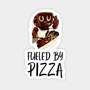 Computer AI Pizza Magnet