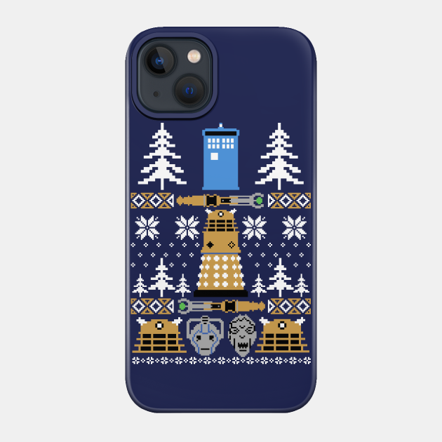 Doctor Who Ugly Sweater - Doctor Who - Phone Case