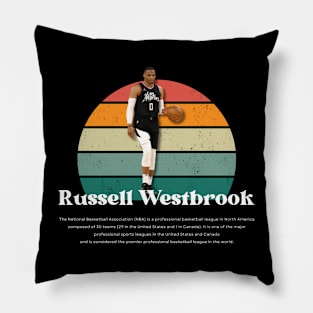 Russell Westbrook Vintage V1 Pillow