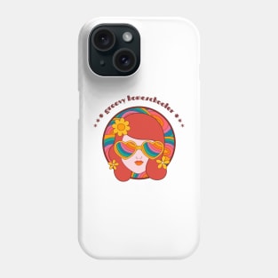 Groovy Homeschooler, Colorful Vintage Retro Style Phone Case