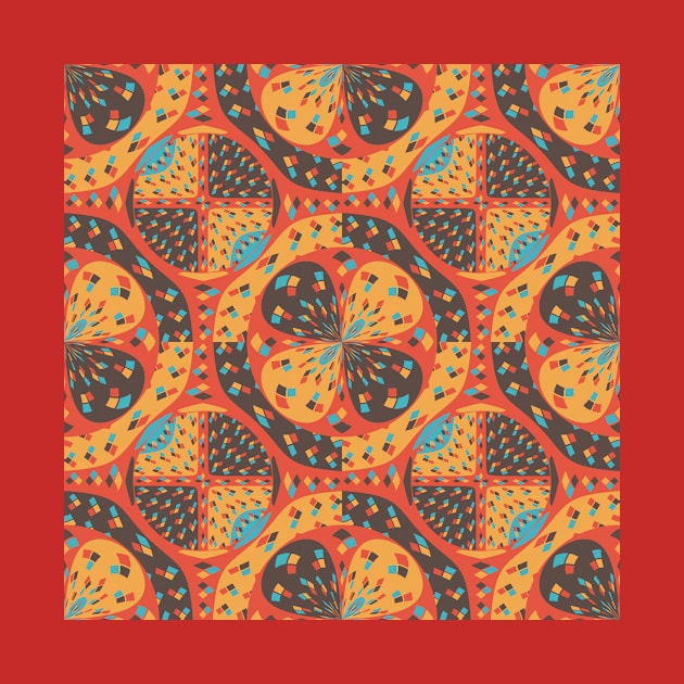 Tapestry pattern by Gaspar Avila