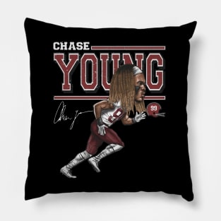 Chase Young Washington Cartoon Pillow