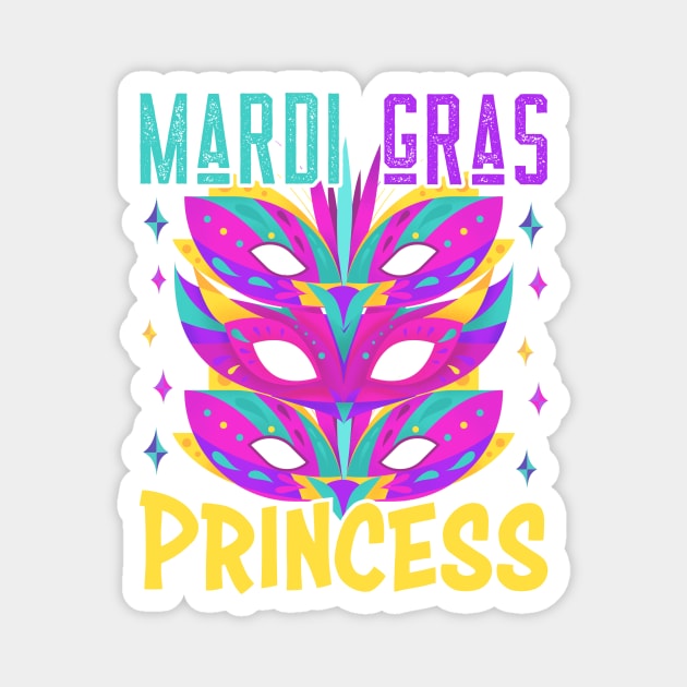 Family Matching Mardi Gras Princess Carnival Costume Magnet by star trek fanart and more