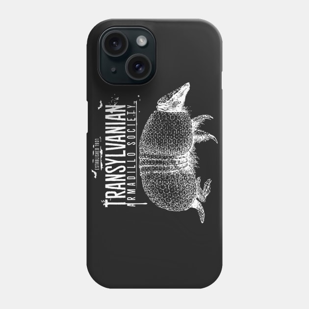 Transylvanian Armadillo Society Phone Case by jeltenney