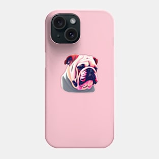 Realistic Bulldog #1 Phone Case