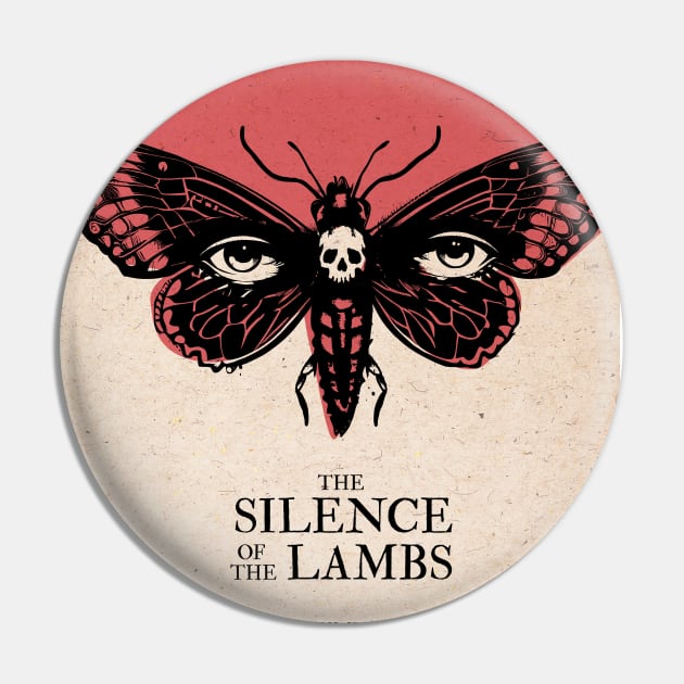 Silence of the lambs Pin by 2ToastDesign