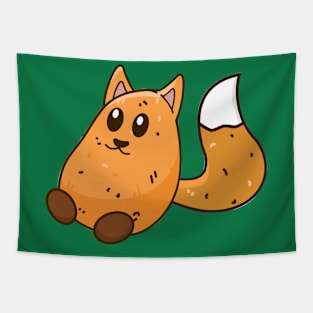 Kawaii fox animal Tapestry