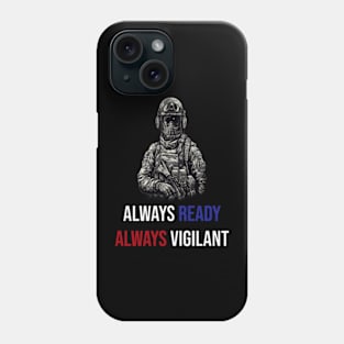 Memorial Day - Always Ready Always Vigilant Phone Case