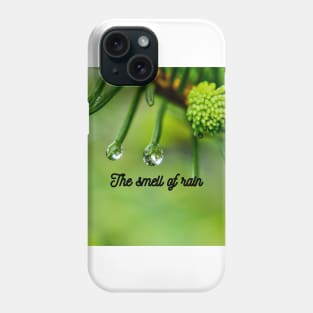 The smell of rain Phone Case