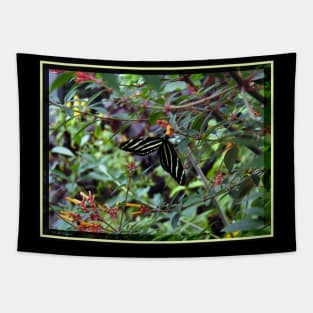 Striped Butterfly Tapestry