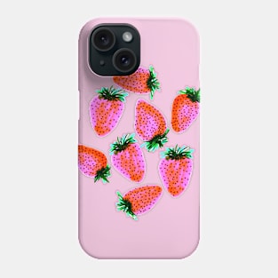 strawberries Phone Case