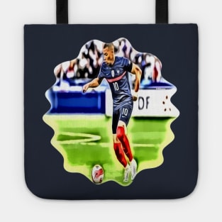 Kylian Mbappe Champion World 2022 Tote