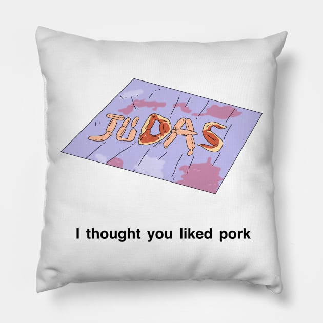 Peep Show I thought you liked pork Pillow by tommytyrer
