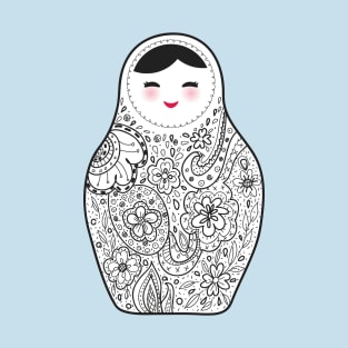 Russian dolls matryoshka T-Shirt