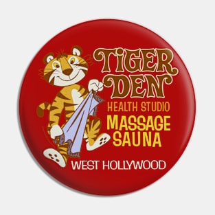 Vintage Tiger Den Massage Parlor Pin