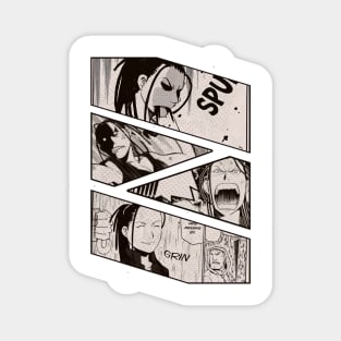 Izumi Curtis Fullmetal Alchemist Brotherhood Hagane No Renkinjutsushi Manga Panel Magnet