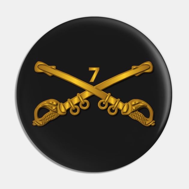 7th Cavalry Branch wo Txt Pin by twix123844