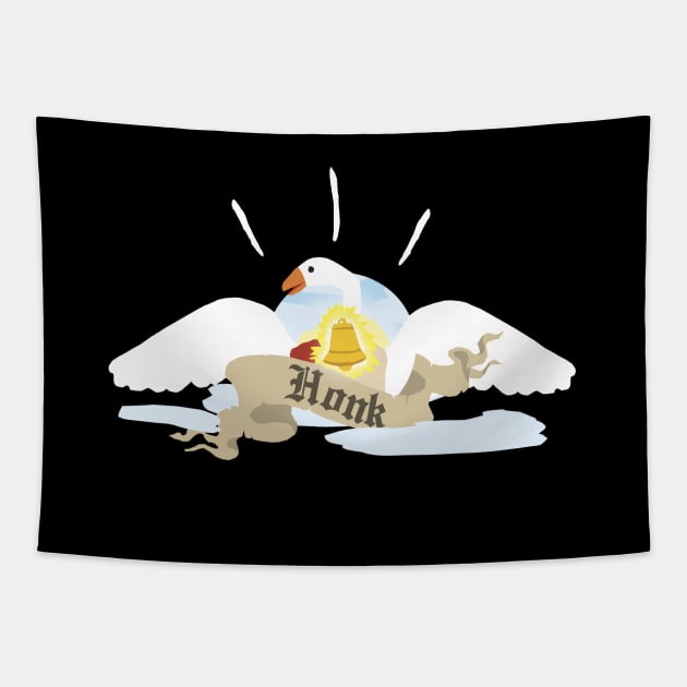 Holy Untitled Goose Tapestry by tyleraldridgedesign