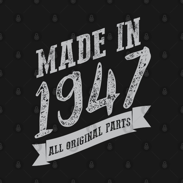 Made in 1947 all original part silver by variantees