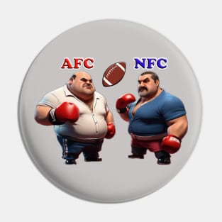 Heavyweight Football Mobsters Pin