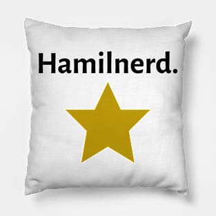 Hamilnerd. Pillow