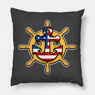 Anchor and ship steering Pillow