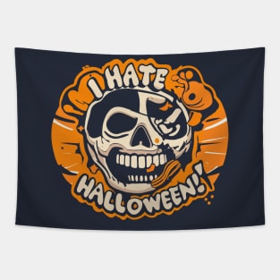 I hate Halloween Tapestry