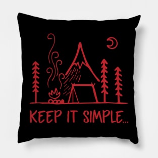 keep it simple Pillow