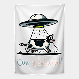 UFO Cow Abductions: Space and Beyond Tapestry