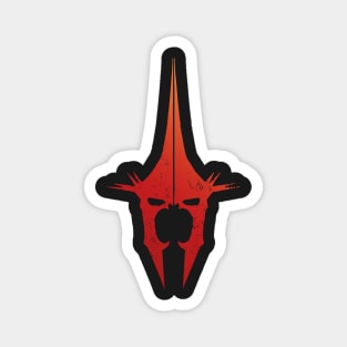 The Witch King Red Orange Print Magnet